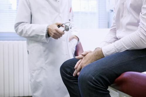 konzultácie s odborníkom na prostatitídu
